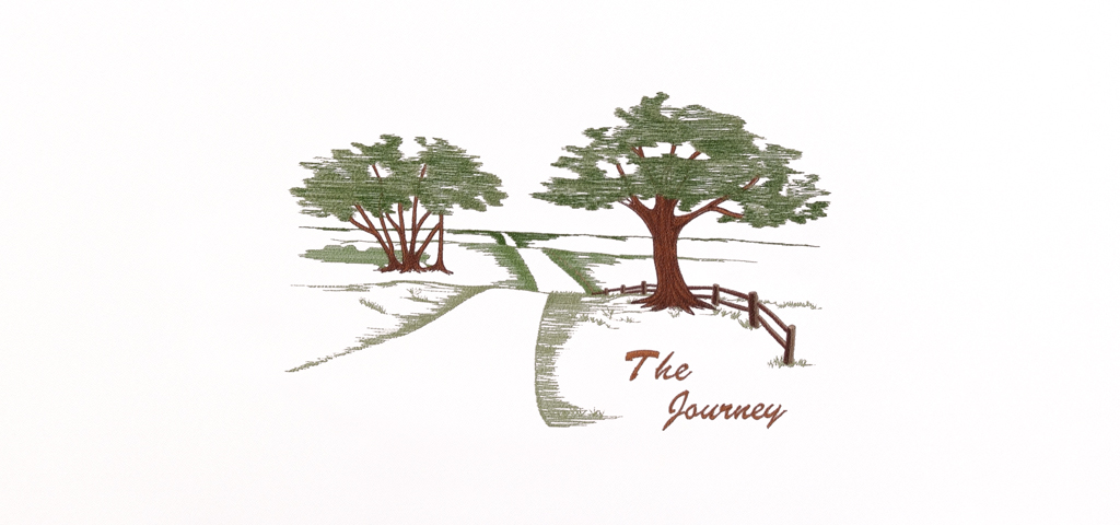 The Journey White Faux